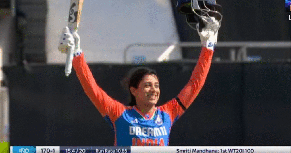 Smriti Mandhana Century