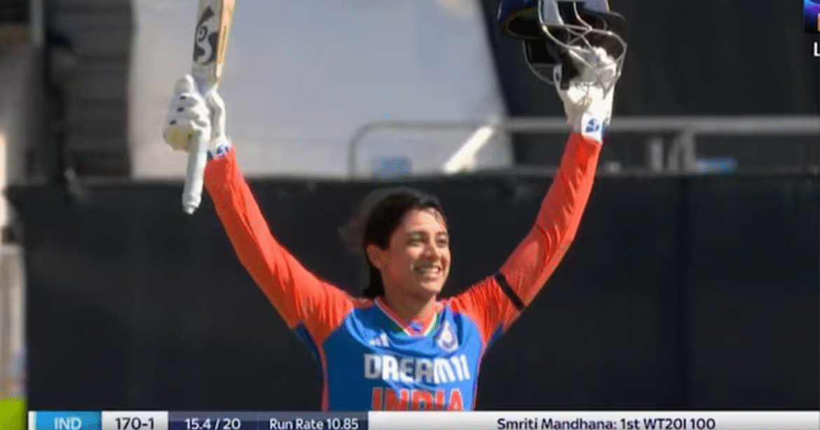 Smriti Mandhana Century